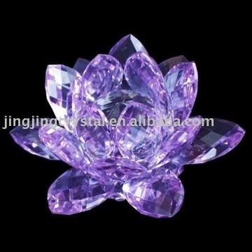 Crystal Lotus Flower for Gifts