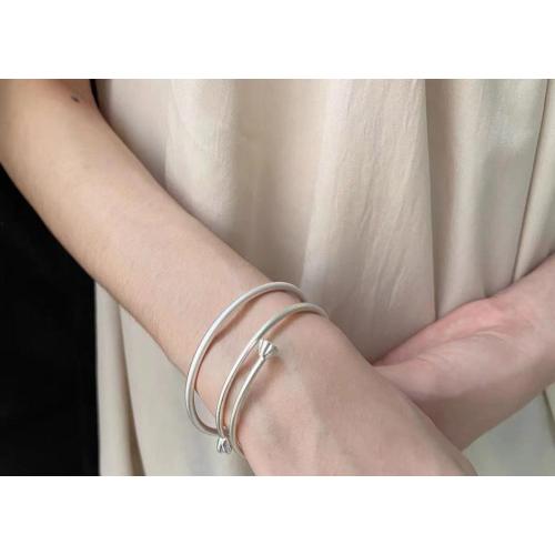 Fot Silver Circle Armband nisch