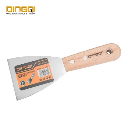 DingQi Scrapper Putty Knife with Wood Handle