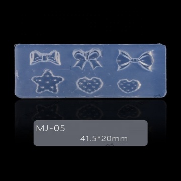 Custom Nail Art Silicone Mold for 3D Crystal Acrylic Nails - DIY Beauty Product Supplier