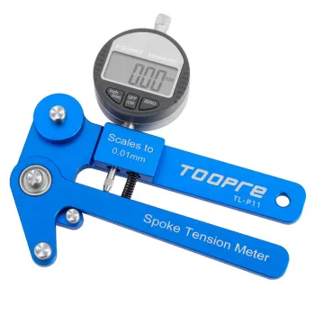 TOOPRE Digital Spoke Tension Meter: Precise Bicycle Rim Alignment and Adjustment Tool