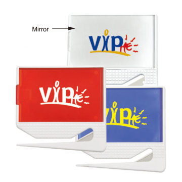 OEM Logo Plastic Credit Card Shape Multi-Tool with Ruler and Mirror (Yc123)