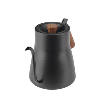 Wenge Wooden Handle Pour Over Coffee Kettle