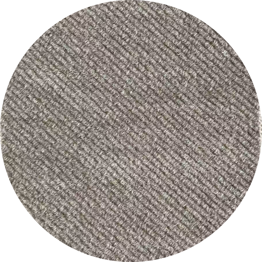 Knitted wool polyester needle punched fleece
