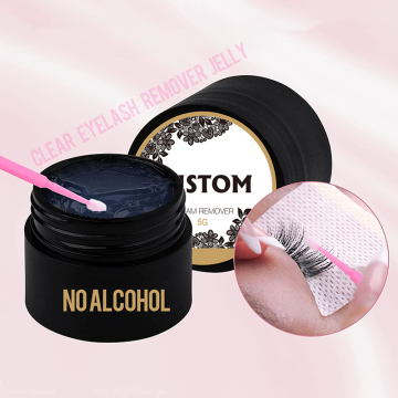 Private Label Eyelash Extension Gel Remover Adhesive Cream - Quick Removal Plant Formula