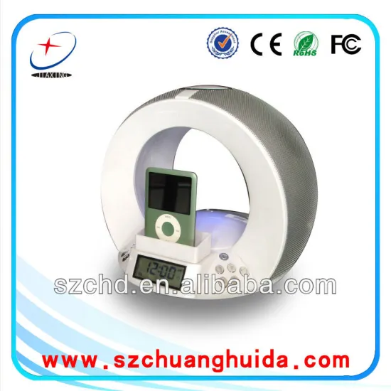 portable stereo sound dock multimedia speaker