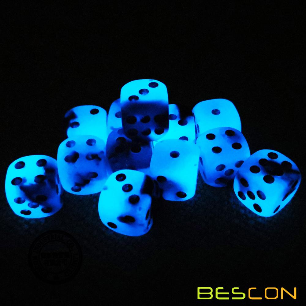 Luminous Glowing Game Dice 2