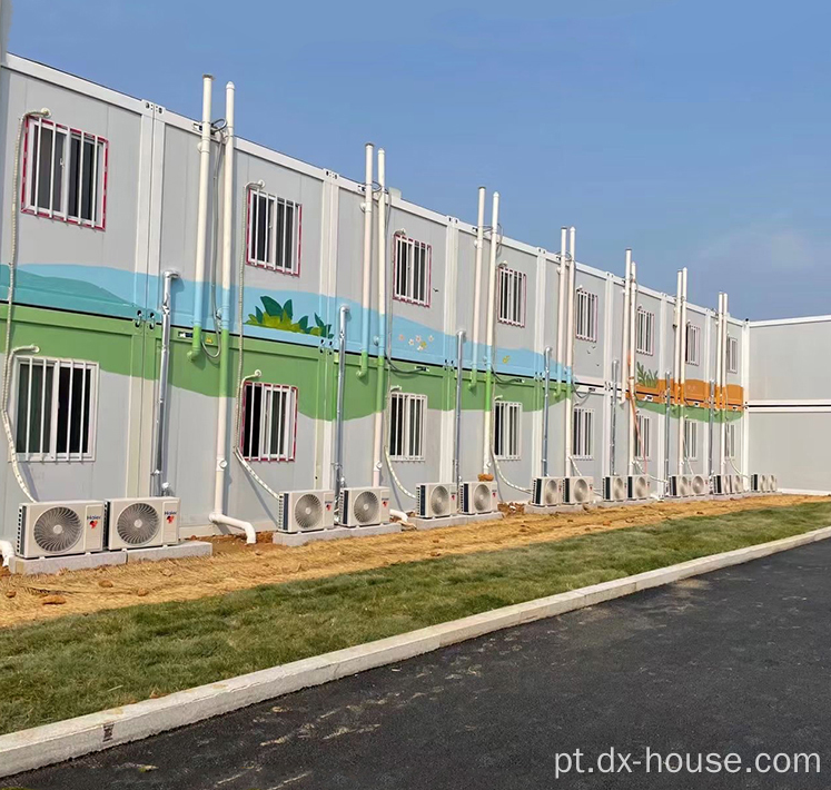 2 Storey Apartments Building Container Office House