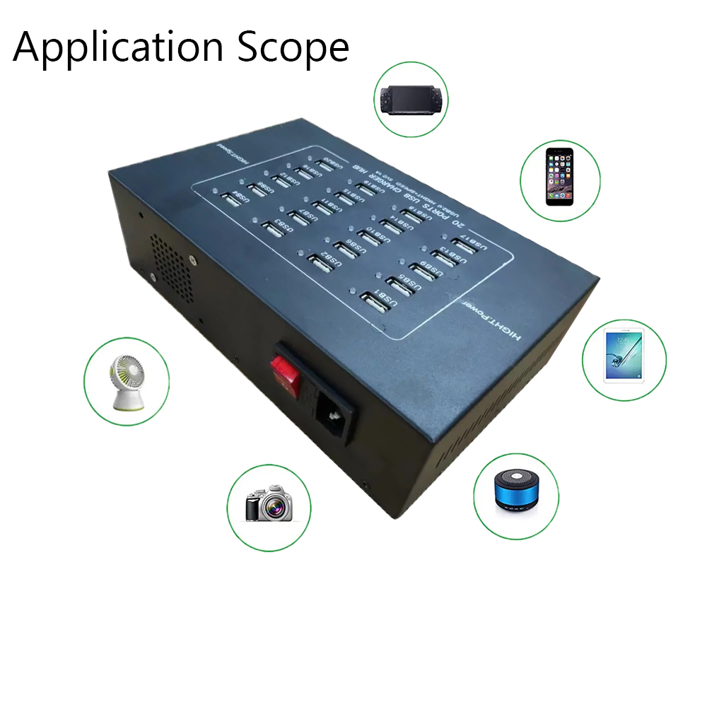 USB2.0 HUB 20 Port Industrial USB Distributor