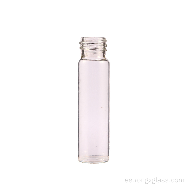 Botella de gotero de vidrio esencial