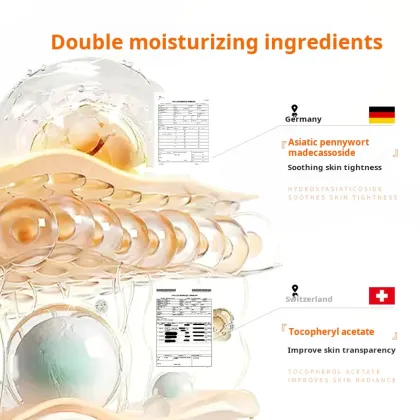 Dr.dmy Amino Acid Facial Cleanser - Tender Pore Cleanser, Deep Cleansing & Hydrating Carrot Cleansing Facial Cleanser