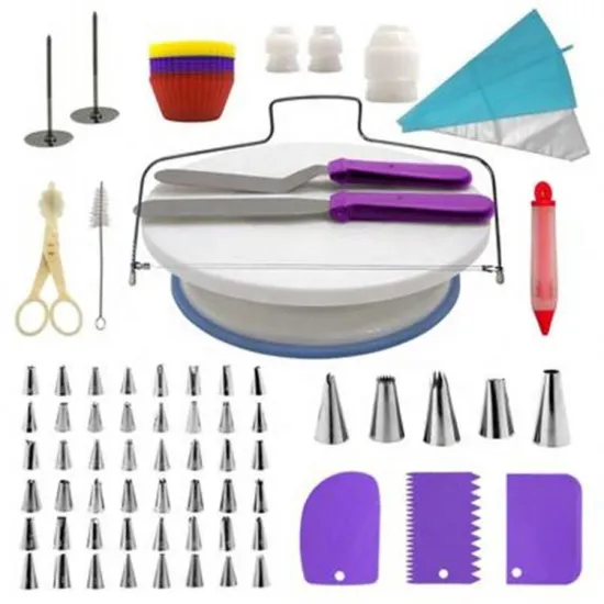 106-Piece Comprehensive Cake Decorating Supplies Kit: Your Ultimate Baking and Pastry Tool Accessory Collection