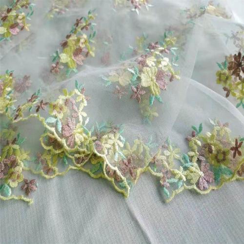 Polyester Flat Embroidery for Woman Dress