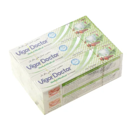 Vigor doctor teeth whitening Fights cavities mint toothpaste