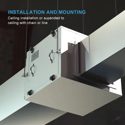 Miwind HVAC Supplier High Airflow Centrifugal Cabinet Exhaust Fan
