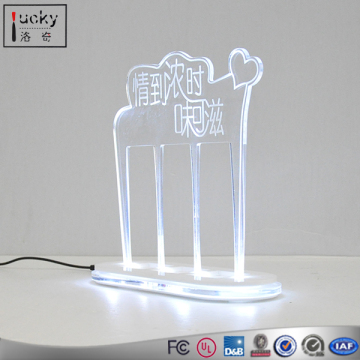 Display shelf,LED Bottle Display Box,Acrylic stand