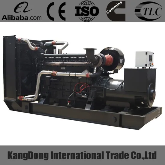 China generator 625kVA/500kW Shangchai open type diesel generator set
