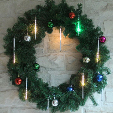 LED Christmas holiday light, with omnidirectional infrared remote control, drop water effect