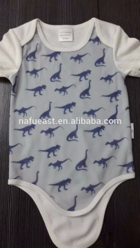 Dinosaur romper cotton print kong long