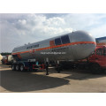 62cbm LPG Caustic Tank Transport نصف مقطورة