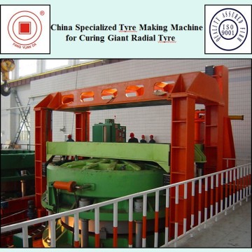 China Specialized Tyre Making Machine for Curing Giant Radial Tyre