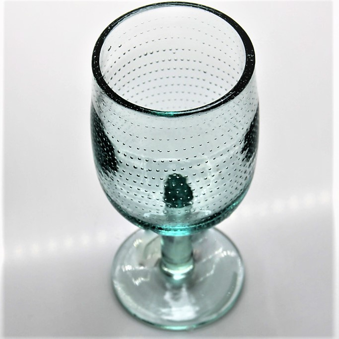 Vintage Unique Recycled Wine Glasses