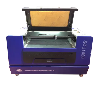 advanced LCD Touch  Screen advertising industry Acrylic plate color board Trophy  CO2 Laser engraver