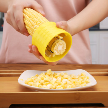 Creative Corn Peeler Kitchen Gadgets Accessories Corn Kernel Grain Cob Thresher Corn Stripper Remover Fruit Vegetable Tools