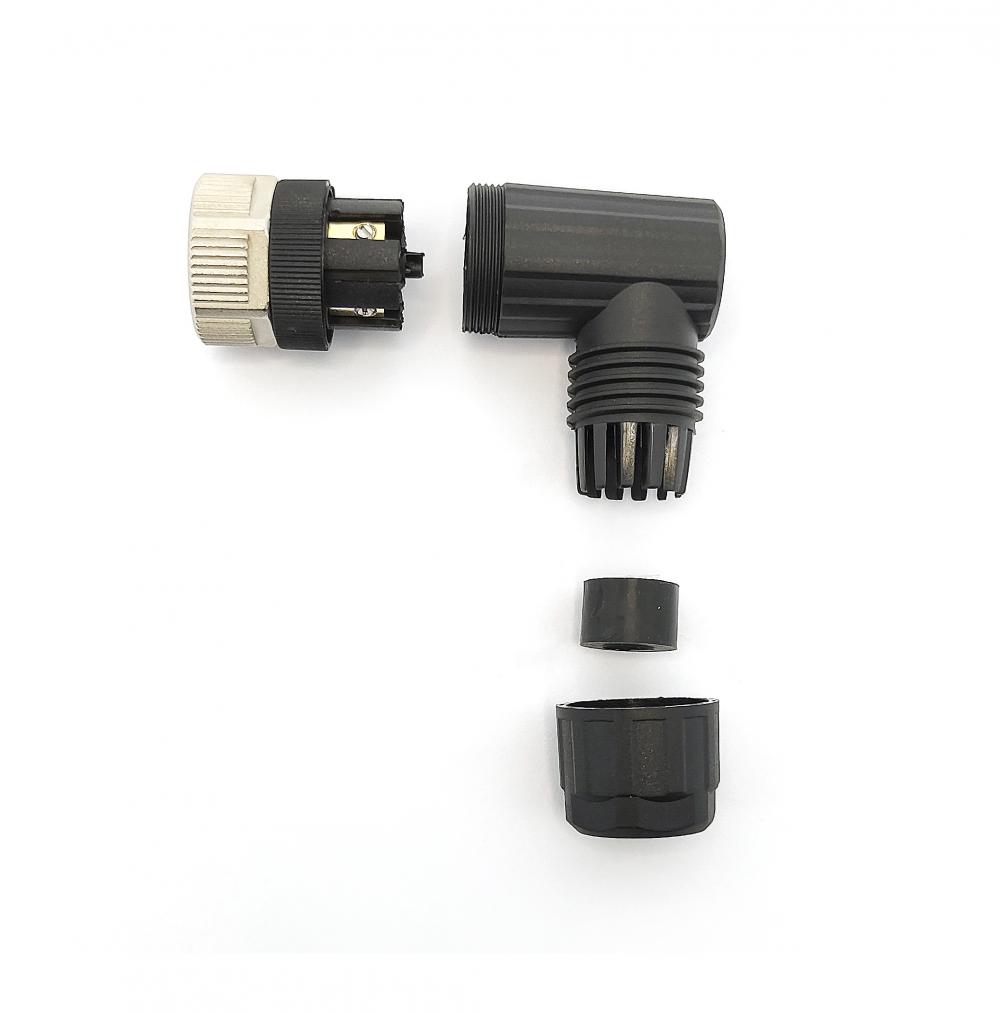 M12 round plug connector