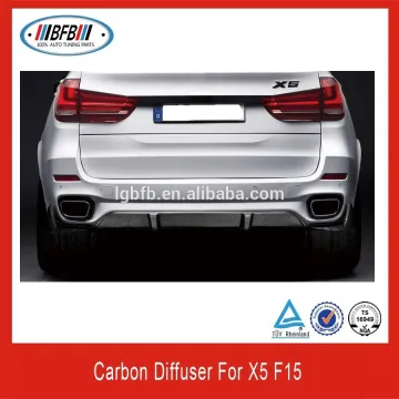 2014 Carbon car rear diffuser for bmw F15 X5 series