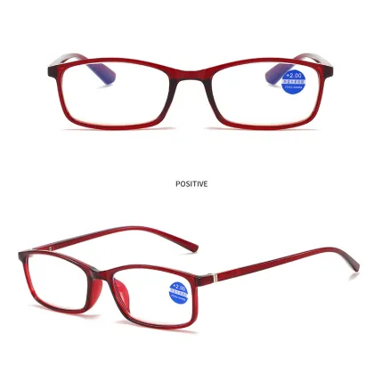 Spring Hinge Anti Blue Light Reading Glasses