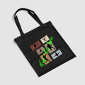 Olympics Special Design Large Capacity Canvas Shopping Bag