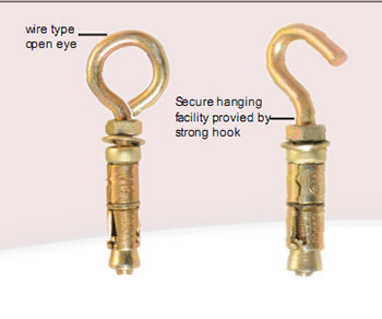 Eye and hook anchors