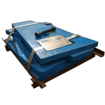 Komatsu BR380 Jaw Crusher Wear Parts - Side Plate with Bolts (Original)