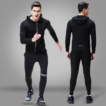 Thể hình Full Zip Up Áo nỉ trùm đầu