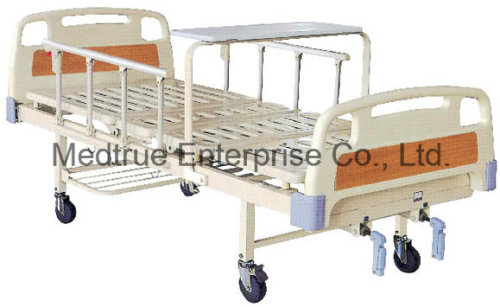 CE/ISO Approved Double-Crank Manual Medical Bed (MT05083087)