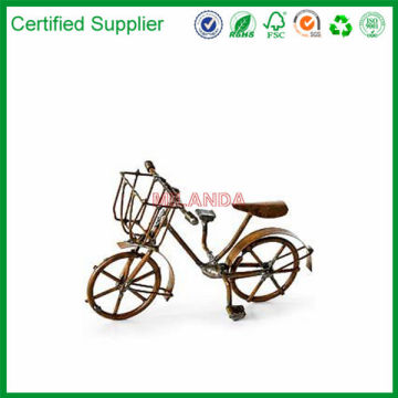 Antiqued Fairy Garden Rustic Bike Accessories Village Pieces Decoration (M-10923)