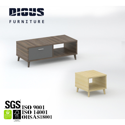 China supplier Dious factory price office furniture living room luxury modern wooden leisure coffee table