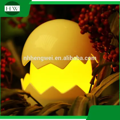 LED touching sensor night light and Egg shape table night lamp