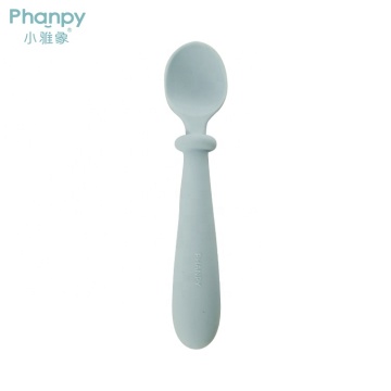 Cheap-Goods From Baby Silicone Food Spoon And Fork