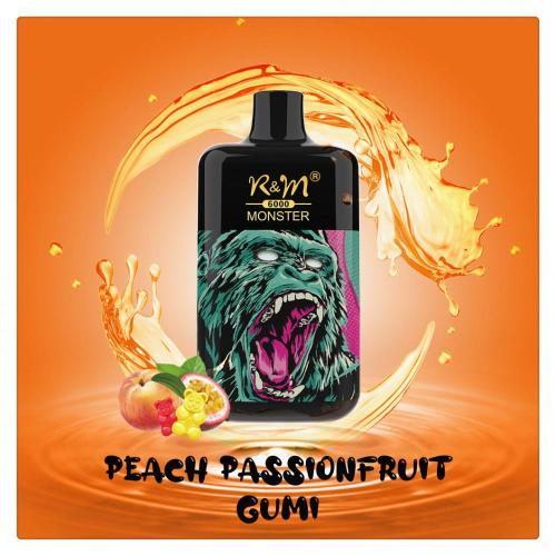 Kit Vape R &amp; M Moster 6000 Puffs