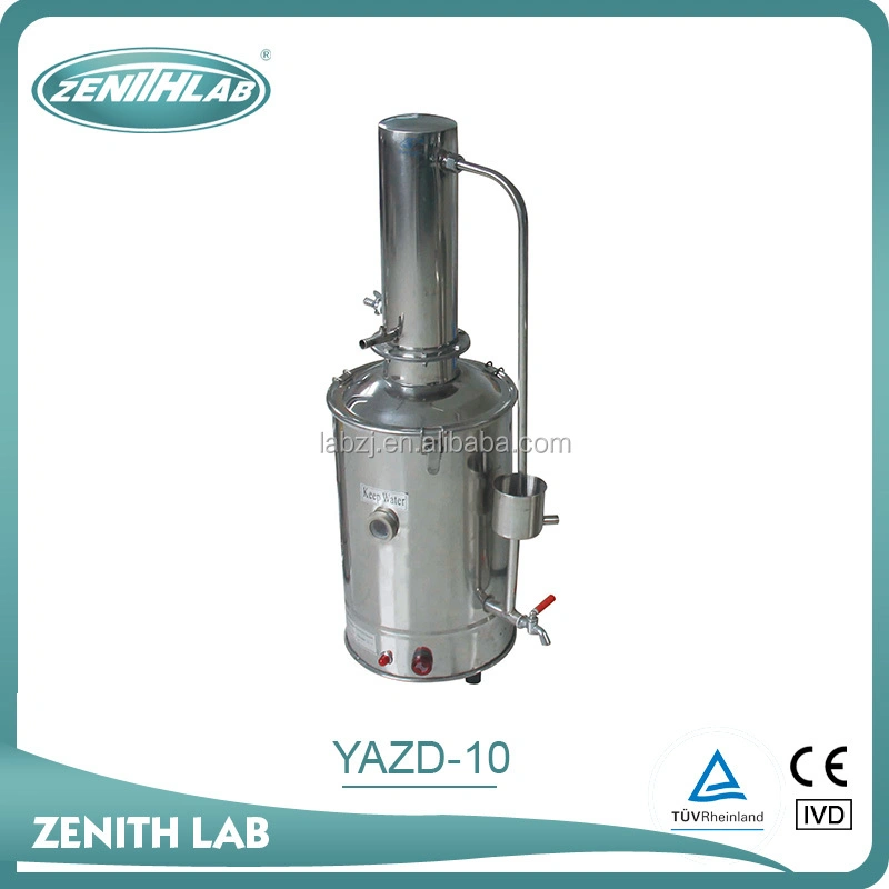 YAZD-10 Stainless Steel Water Distiller China Manufacturer