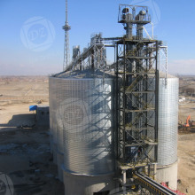 Голяма заварена стоманена плоча силоз за прах