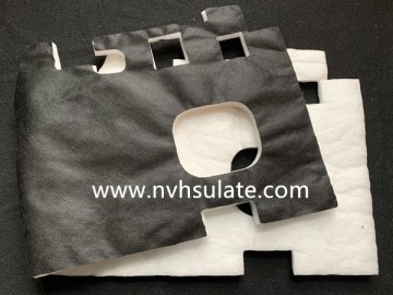 Automotive acoustic insulater interior trim parts