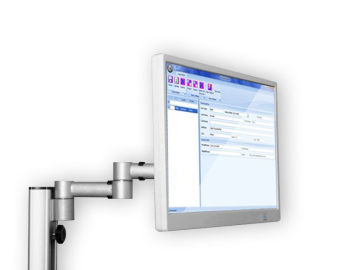 15.6 Inch Led Medical Panel Pc With Vesa 75mm, White Color