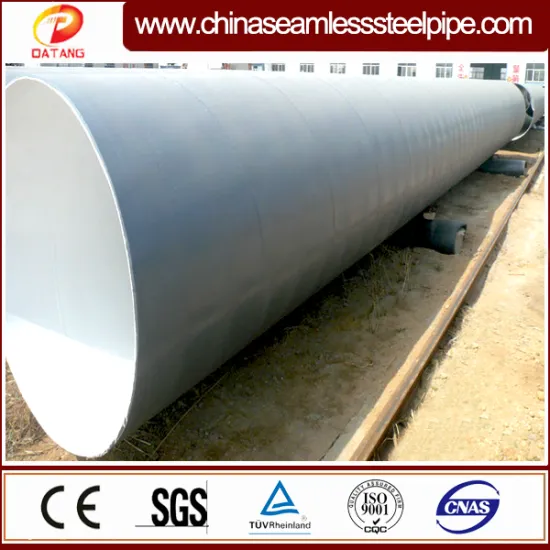 API5L PSL2 Spiral SSAW Welded Steel Pipe