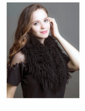 Genuine Tibetan Lamb Fur Scarves