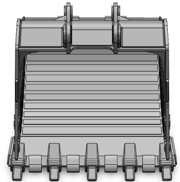 120T-8m³ Mining Excavator Bucket