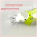 Woopet Led Pet Nail Cutter للكلاب ، القط ، الأرانب ، الطيور ، النمس ، الجرو ، القطط والقطط مقص تقليم أظافر مع واقي الأمان