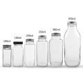 950 ml französische Square Form Glasflasche